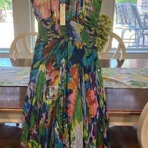 Summer Floral Maxie Dress